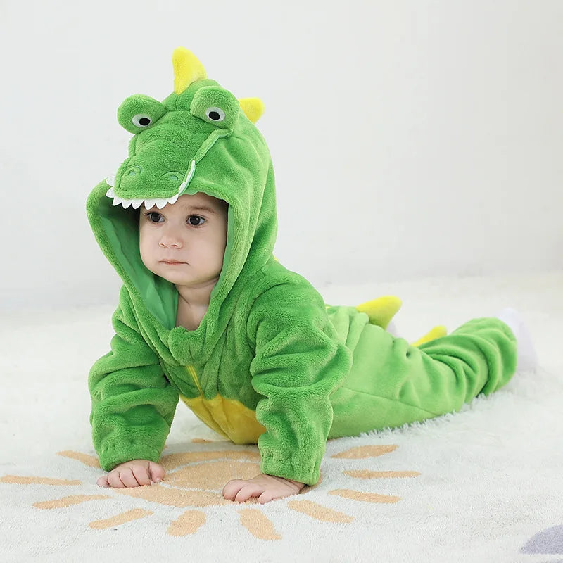 Pokemon Crocodile Newborn Baby Clothes Bodysuit Snorlax  Romper Kigurumis Cosplay Costume Toddler Jumpsuit Playsuit Infant